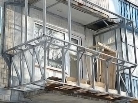 Как укрепить балкон