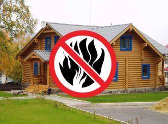 Как защитить деревянный дом от пожара? Как защитить деревянный дом от пожара?